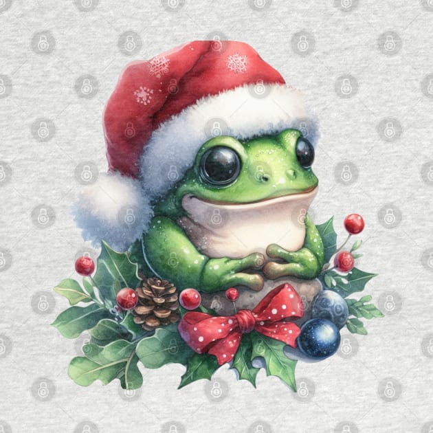 Christmas Frog by CAutumnTrapp